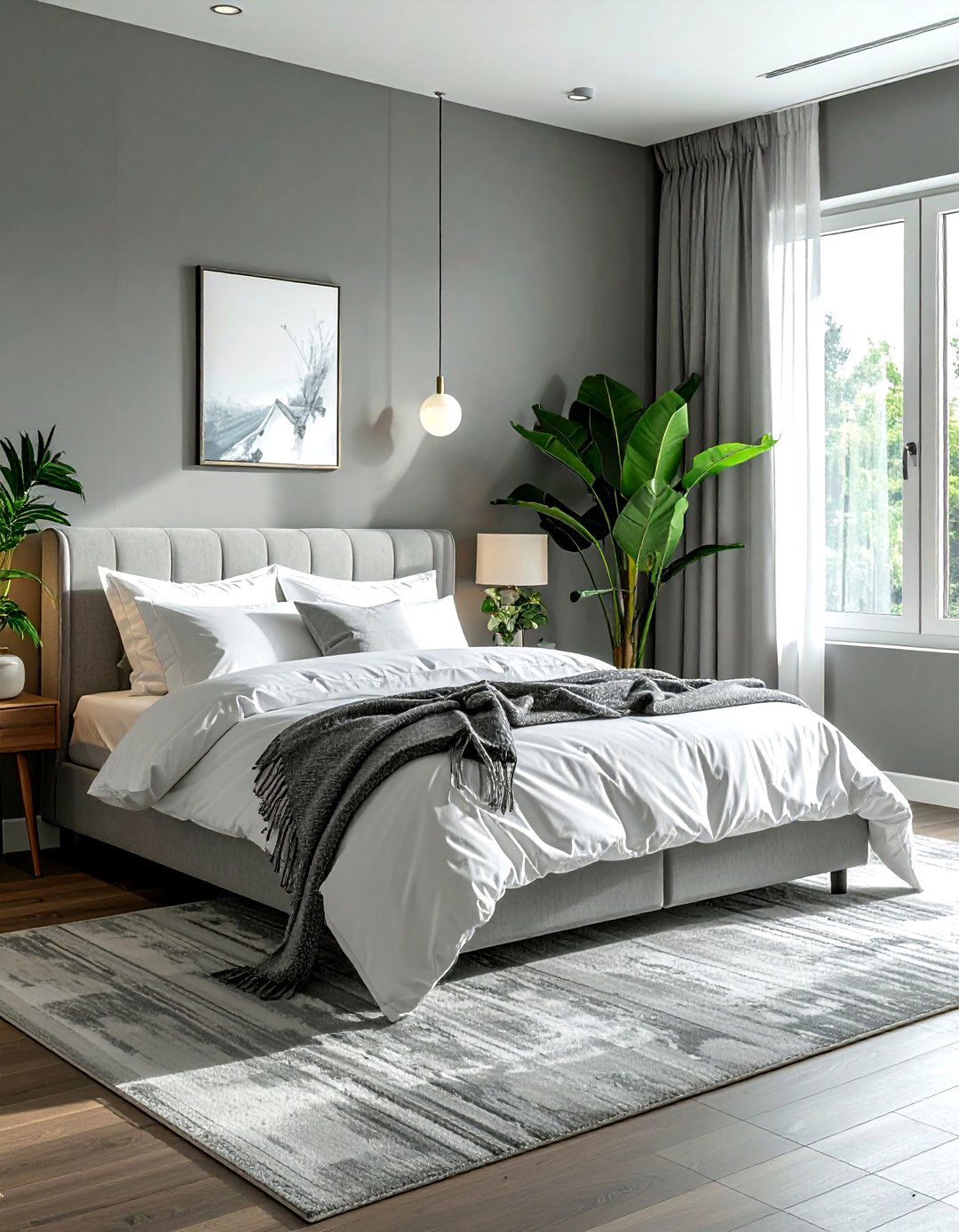 Grey guest bedroom - 30 grey bedroom ideas