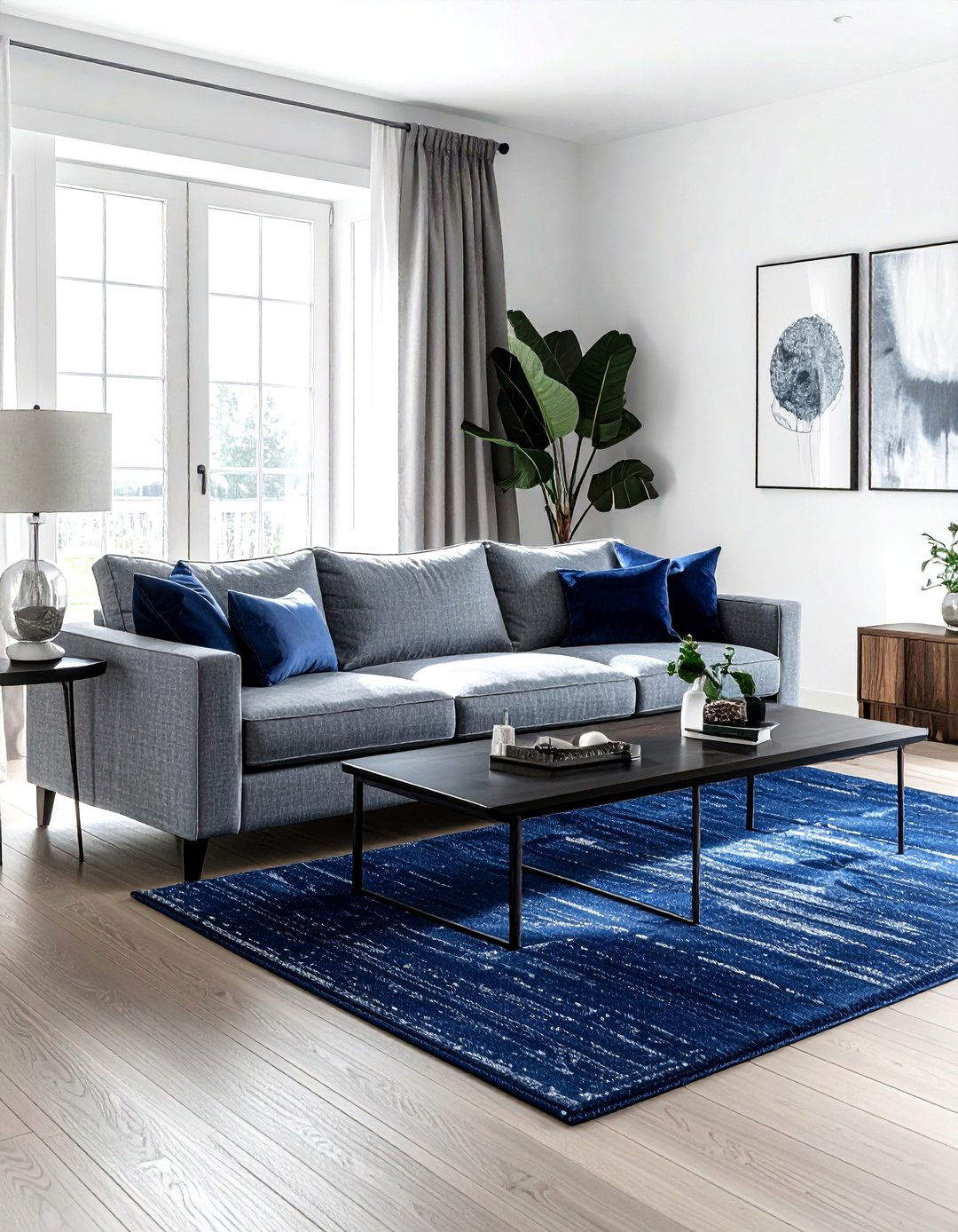 Grey linen track arm sofa - 30 living room track arm sofa ideas