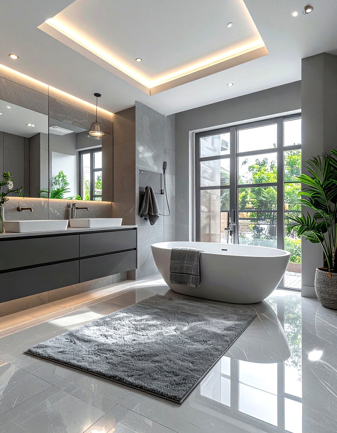 30 Grey Bathroom Decor Ideas for a Modern Home Refresh