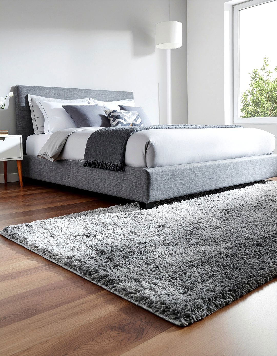 Grey runner rug - 30 bedroom runner rugs