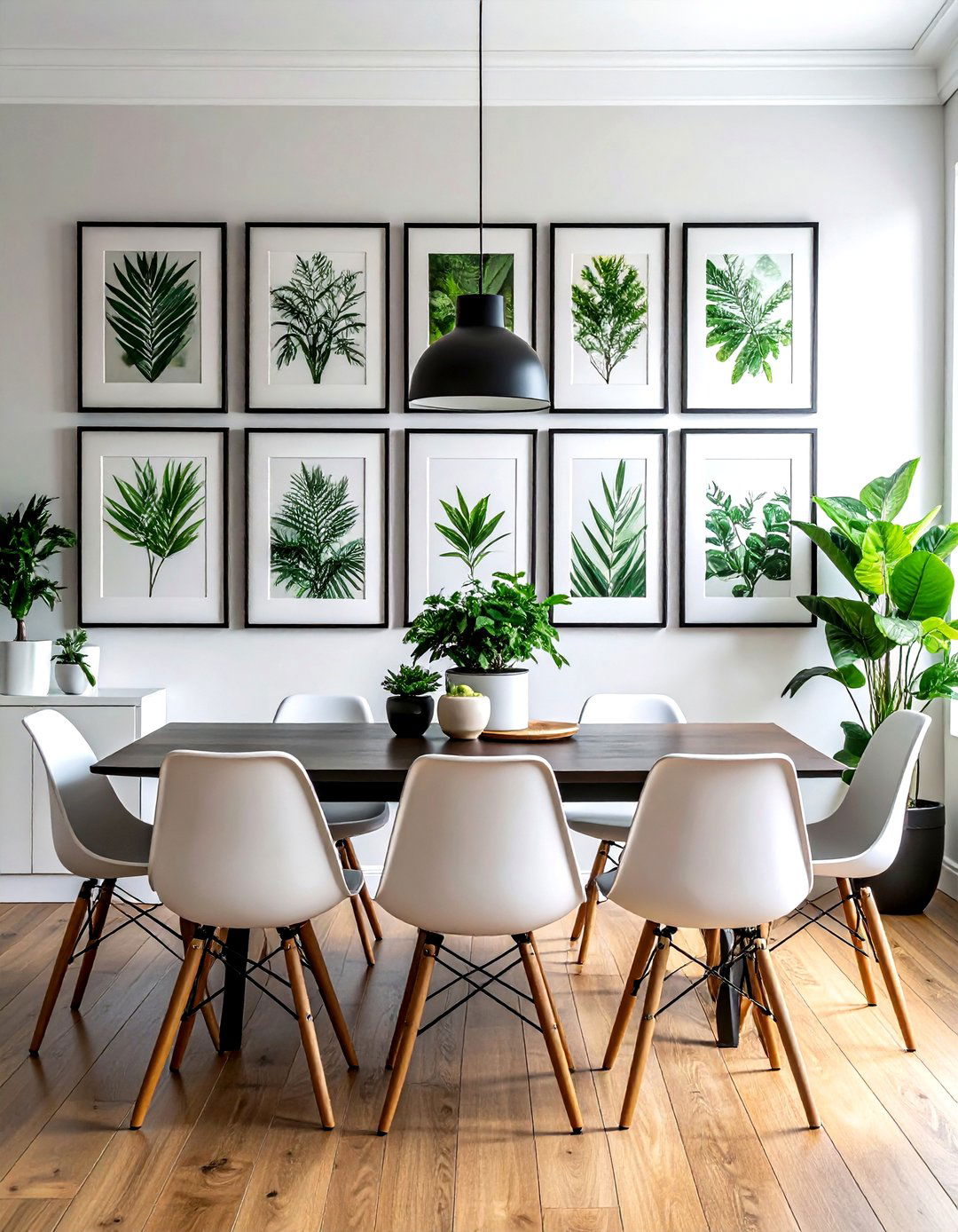 Grid Gallery Wall - 30 frame arrangement ideas