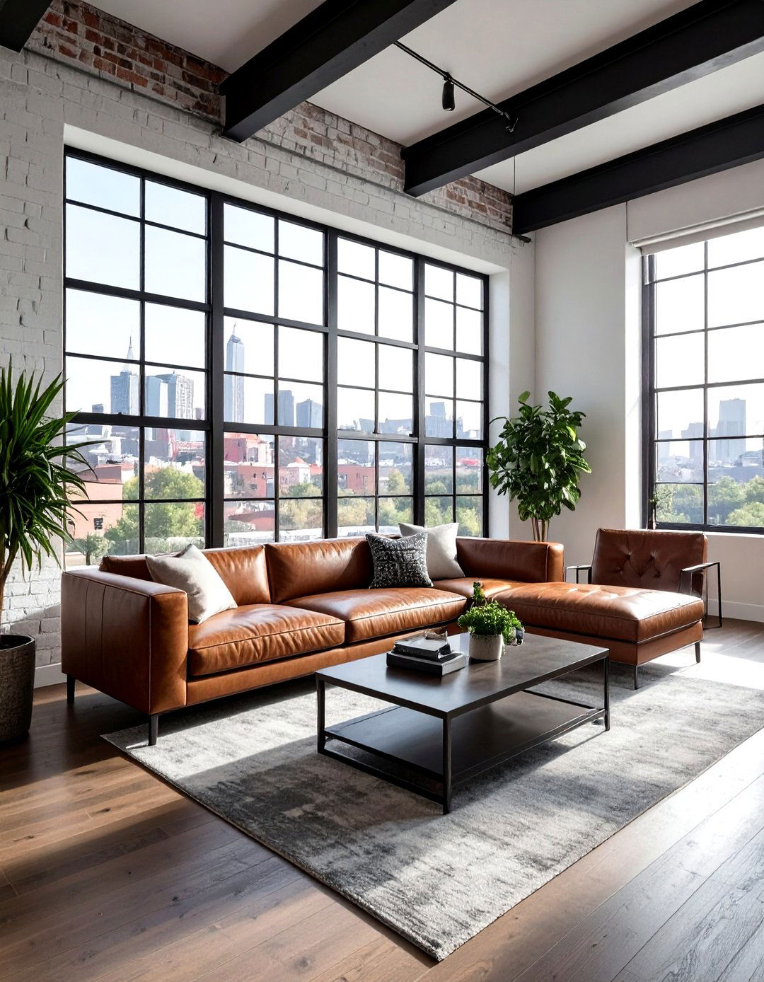 Grid window film - 30 living room window film ideas