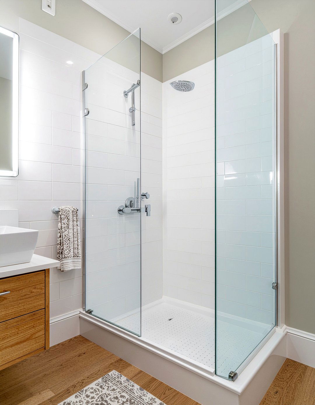 Grout pen refresh - 30 bathroom easy update ideas