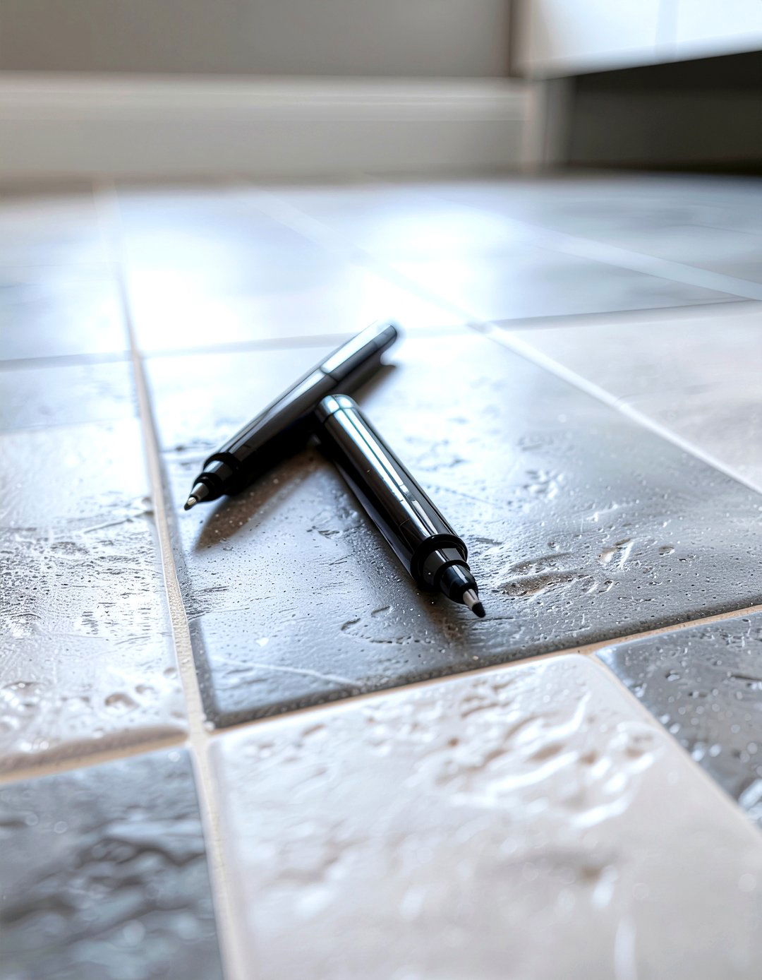 Grout pen refresh - 30 affordable bathroom ideas