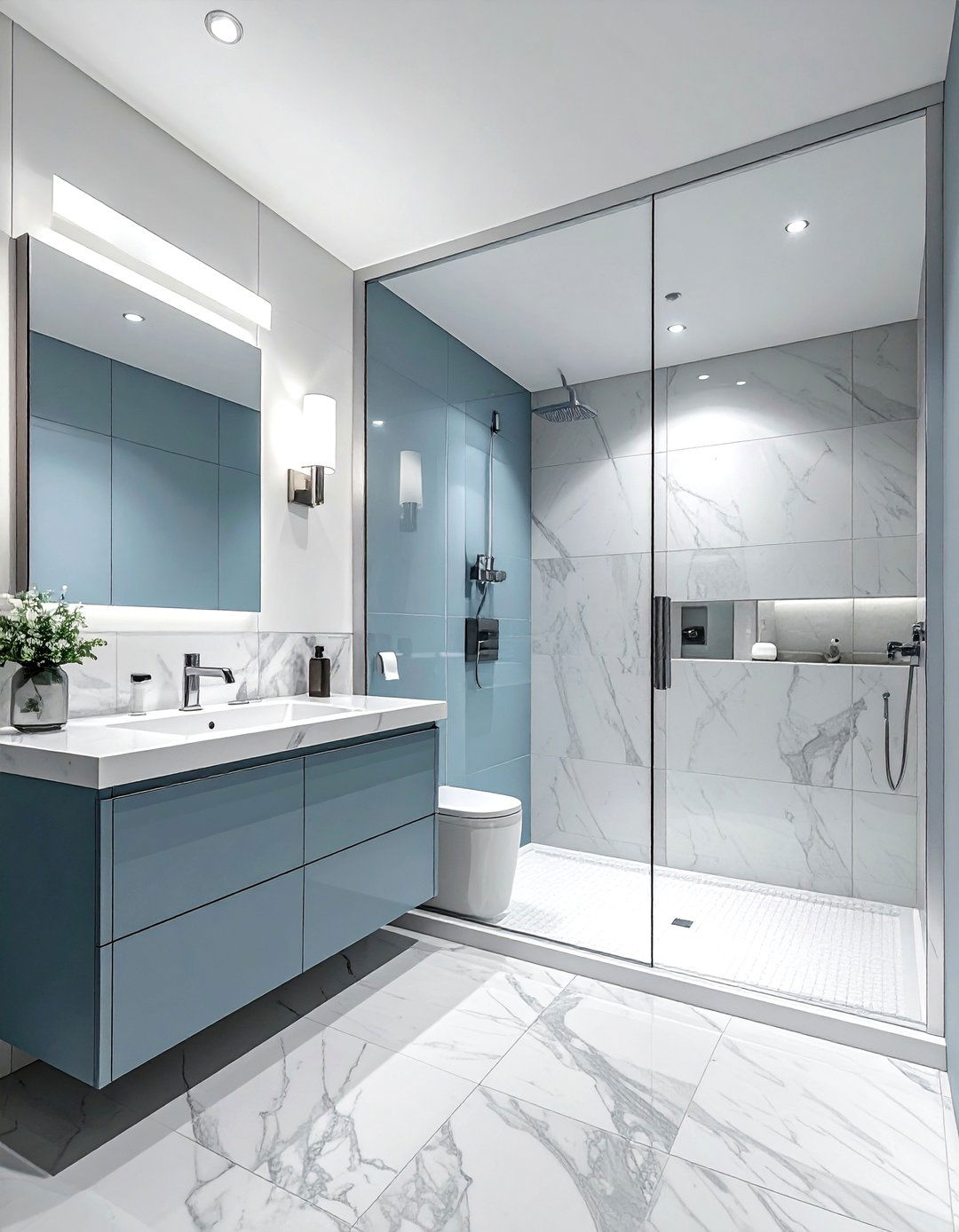 Guest Bathroom - 30 bedroom to bathroom conversion ideas