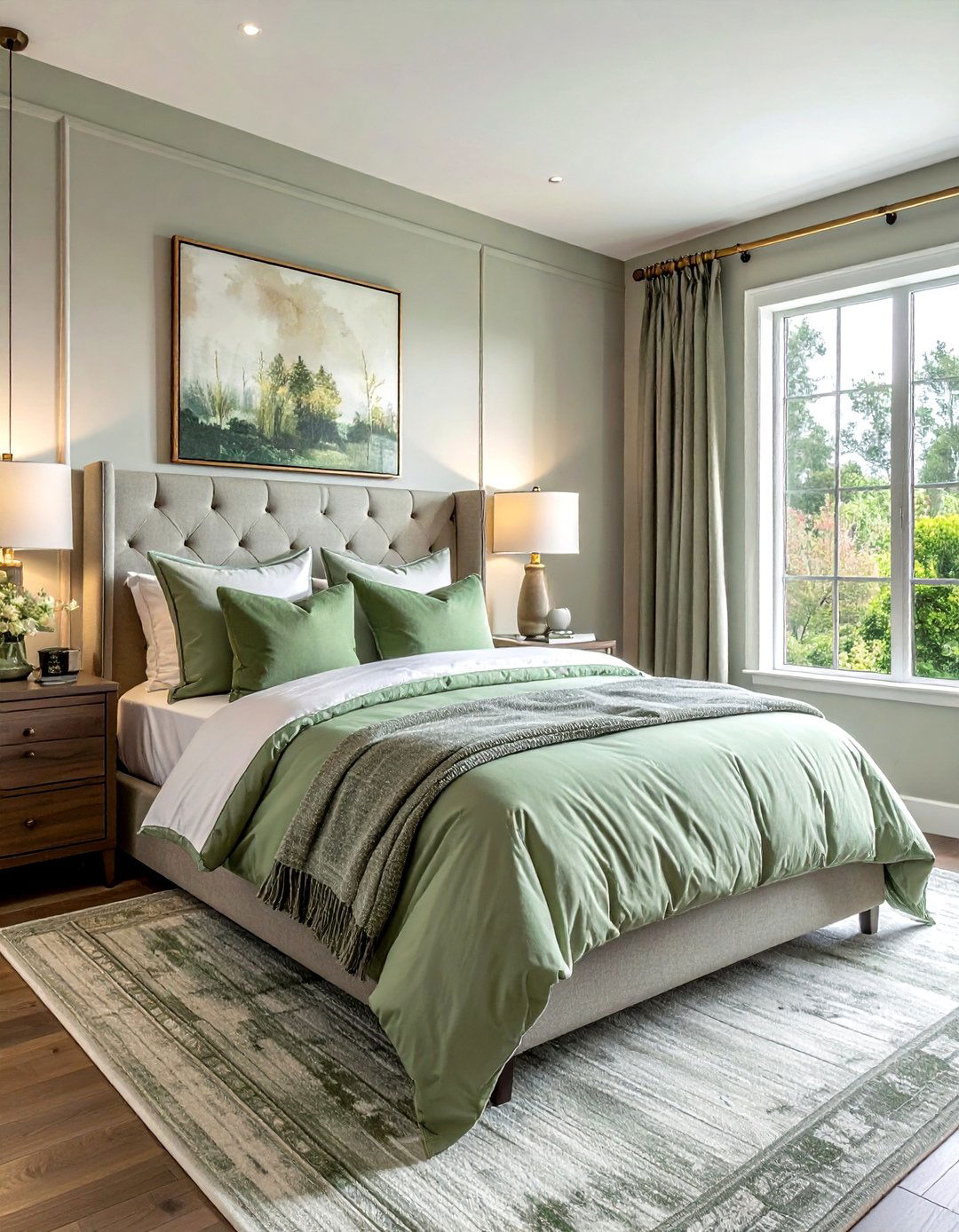 Guest Bedroom Bedding - 30 model home decor ideas