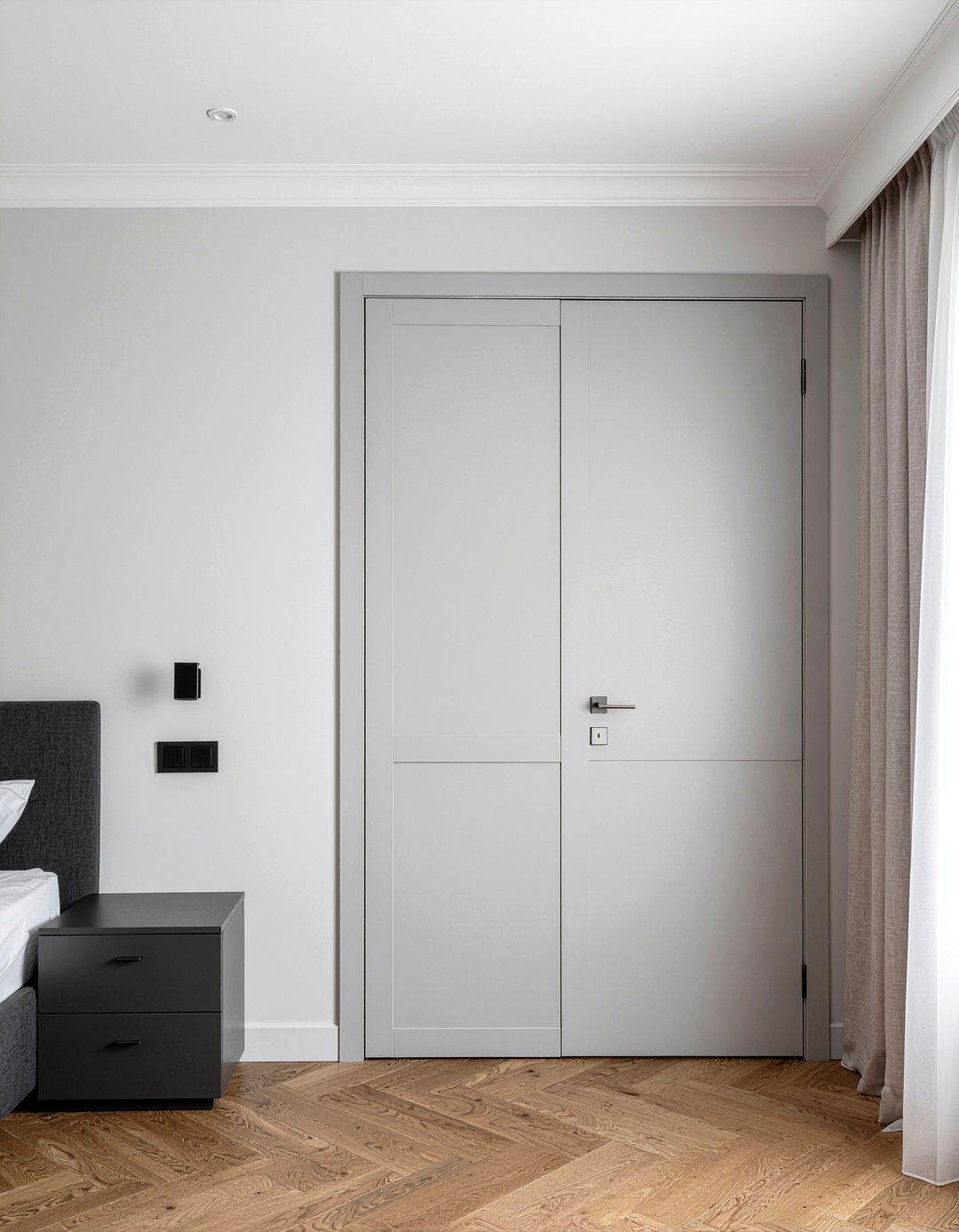 Guest room pocket door - 30 bedroom pocket doors