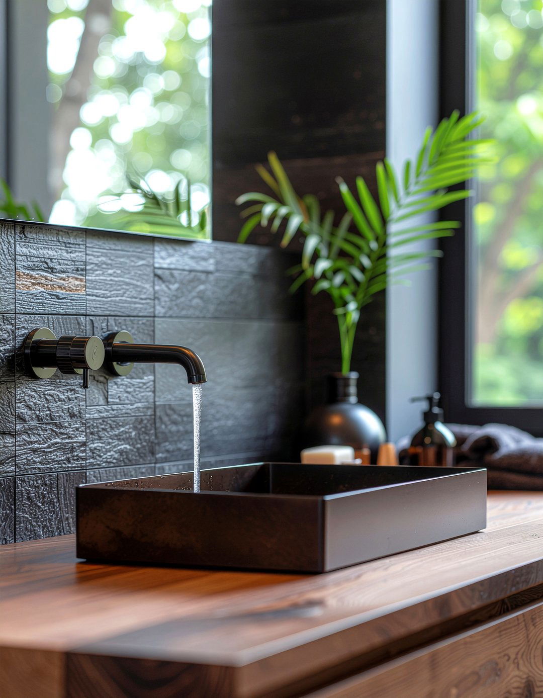 Gunmetal bathroom faucet - 30 bathroom faucet ideas