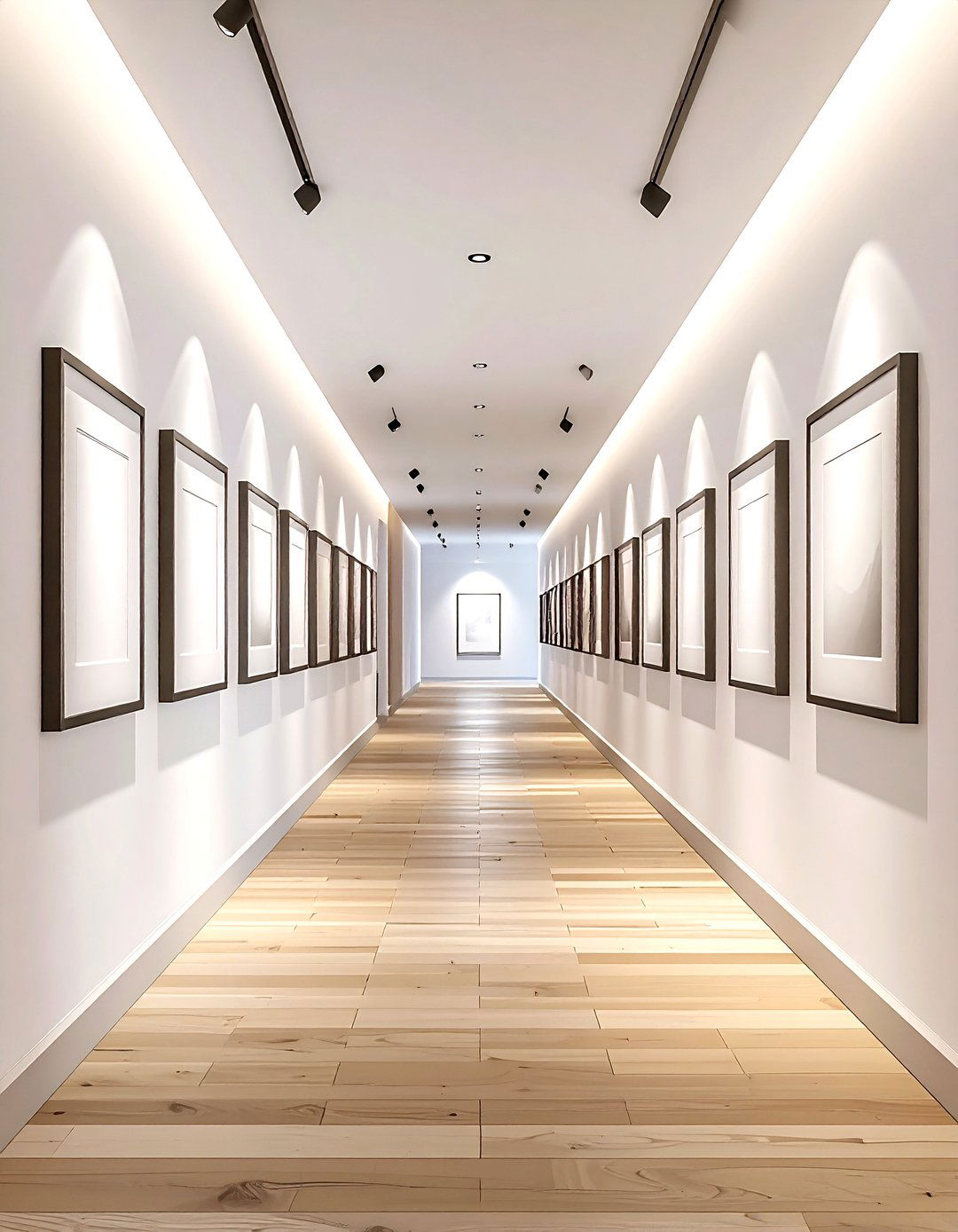 Hallway Picture Frame Wall - 30 frame wall ideas