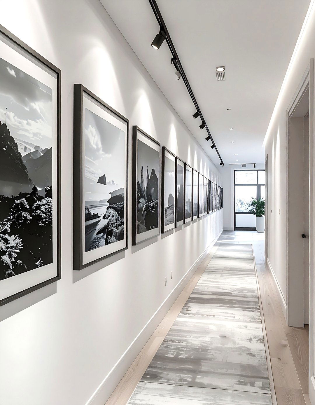 Hallway Picture Rail Gallery - 30 picture rail ideas