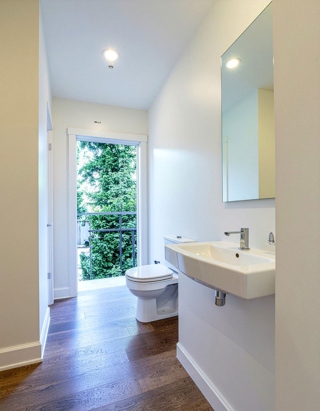 Hallway closet powder room - 30 bathroom conversion ideas