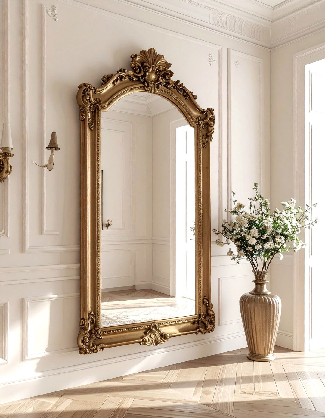 Hallway mirror - 30 hallway wall decor ideas