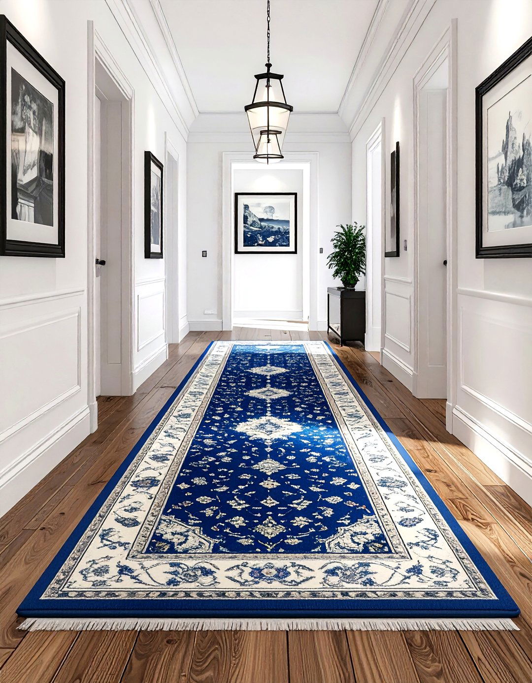 Hallway runner - 30 one-day decor project ideas