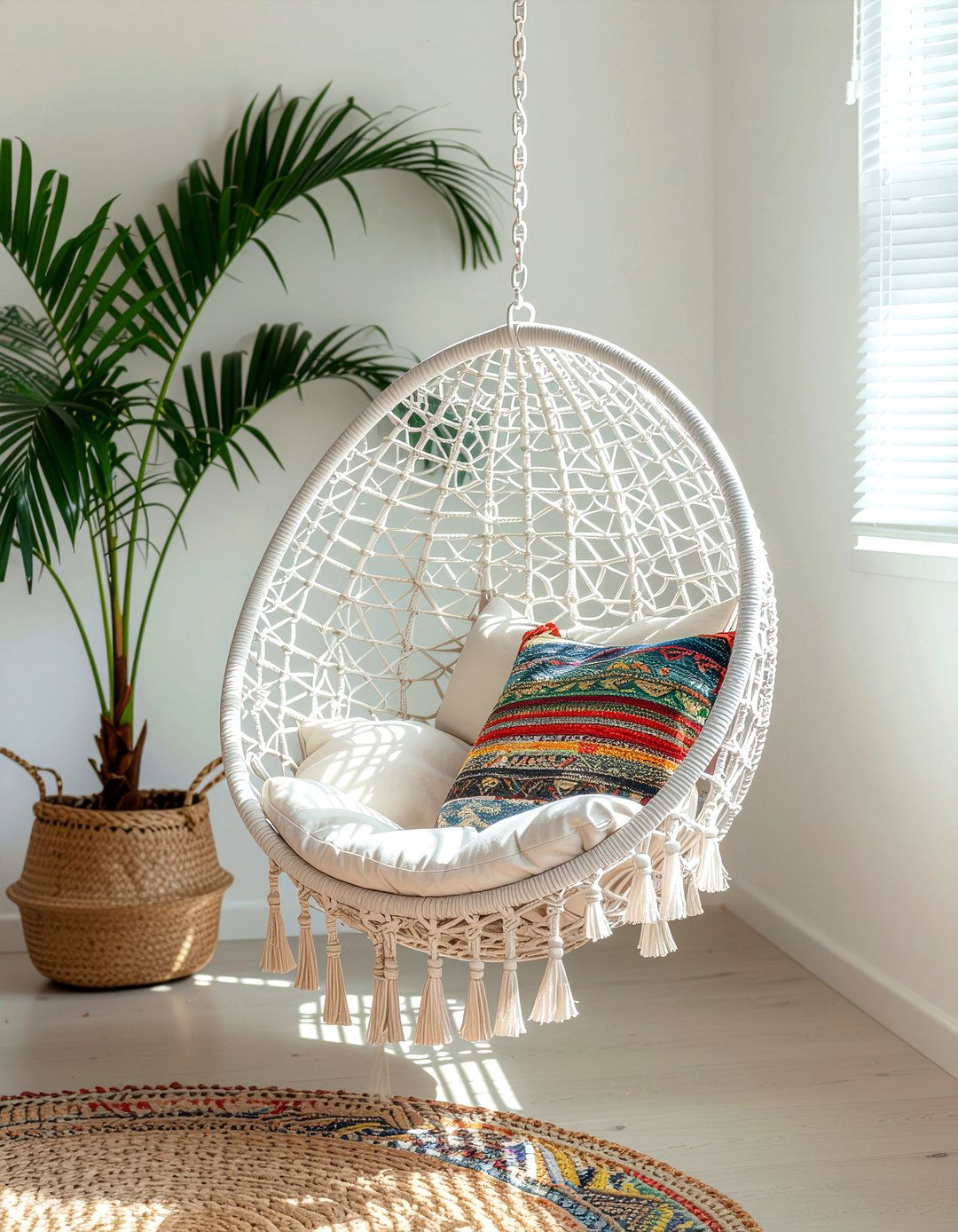 Hammock Chair - 30 Caribbean living room ideas