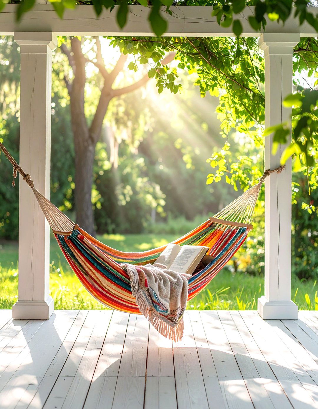 Hammock - 30 back porch decor ideas