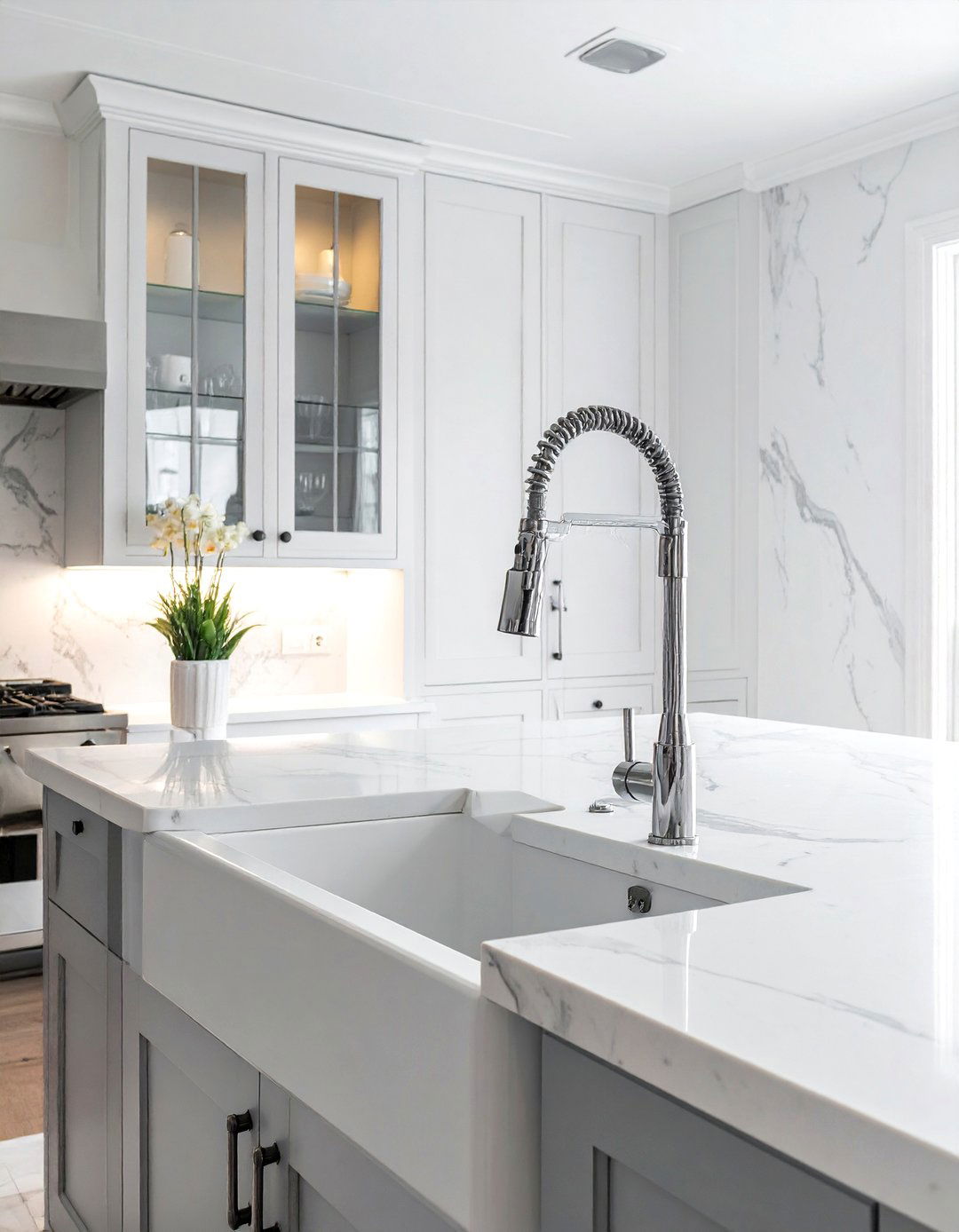 Hampton Suite Kitchen Faucet - 30 Waterstone kitchen ideas