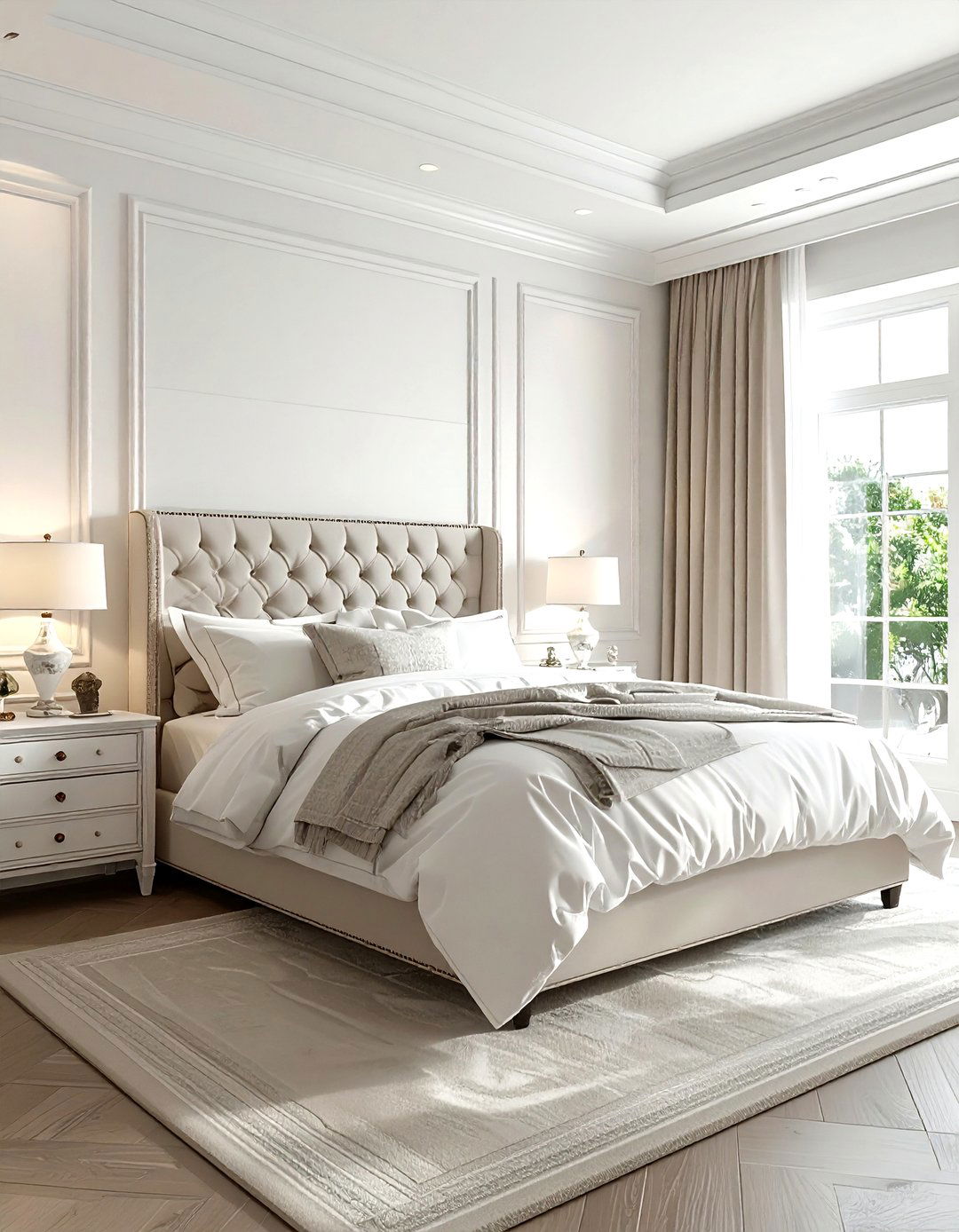 Hamptons Style Bedroom - 30 coastal beige bedroom ideas
