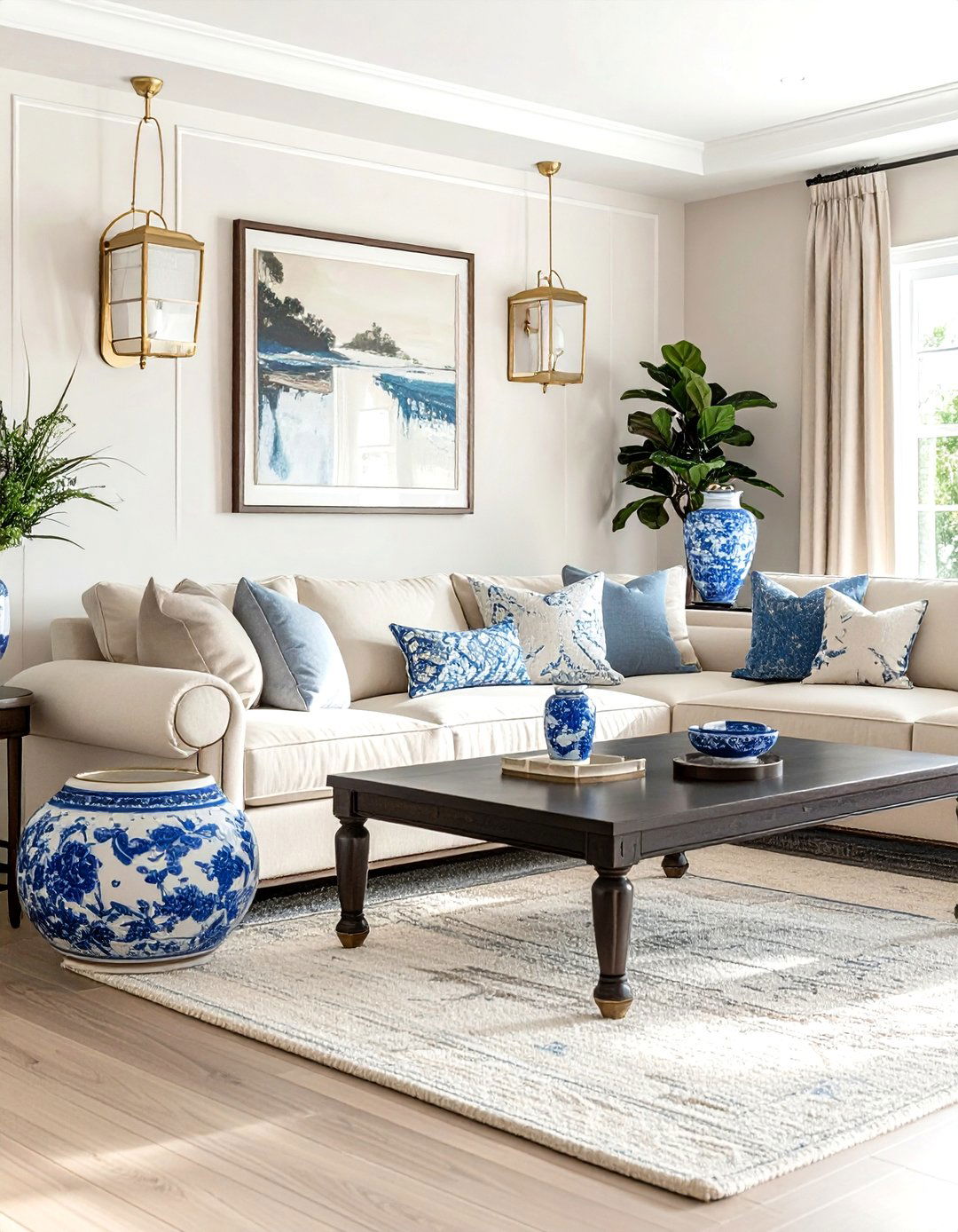 30 Coastal Beige Living Room Ideas for a Bright Airy Space