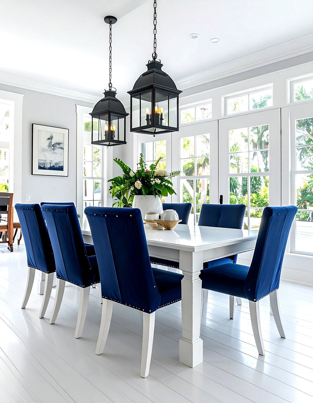 Hamptons Style Florida Dining Room - 30 Florida dining room ideas
