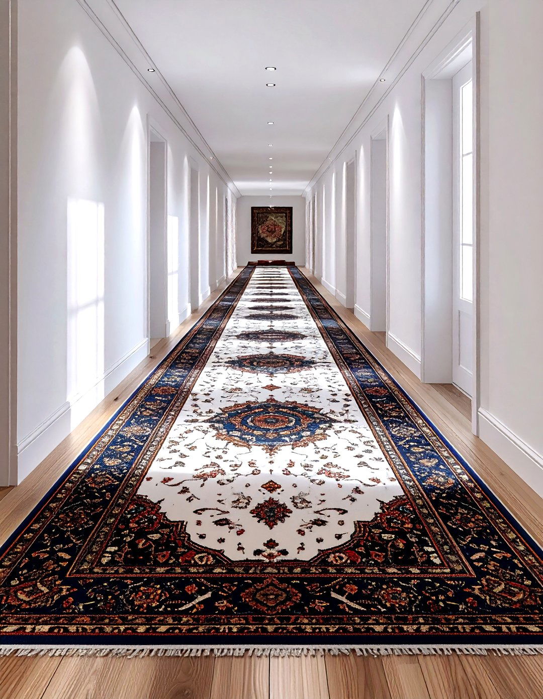 Hand Knotted Oriental Rug Hallway - 30 oriental rug ideas