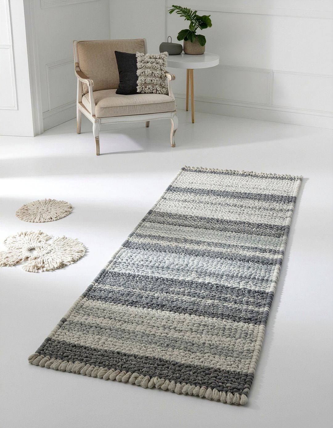 Hand Knotted Runner - 30 living room runner rugs