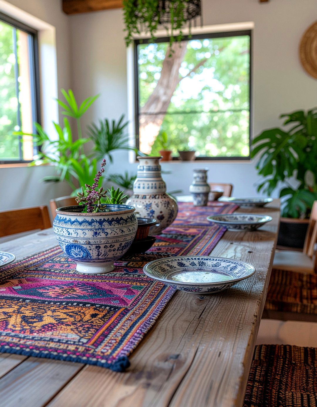 Hand Painted Ceramics - 30 dinnerware dining room ideas