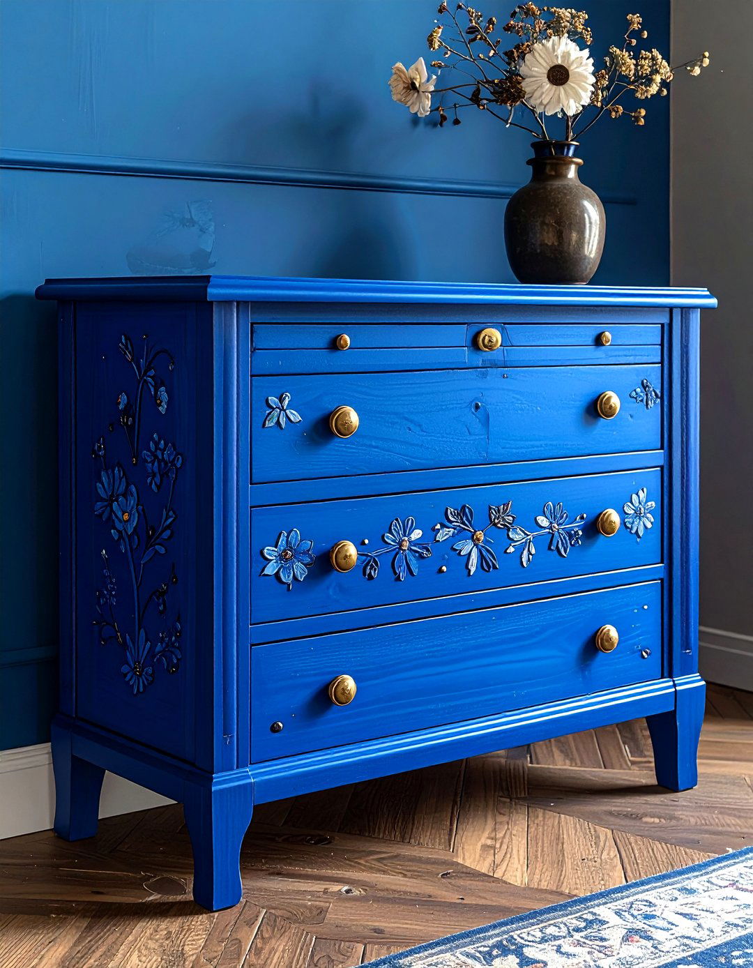Hand painted furniture - 30 easy decor ideas