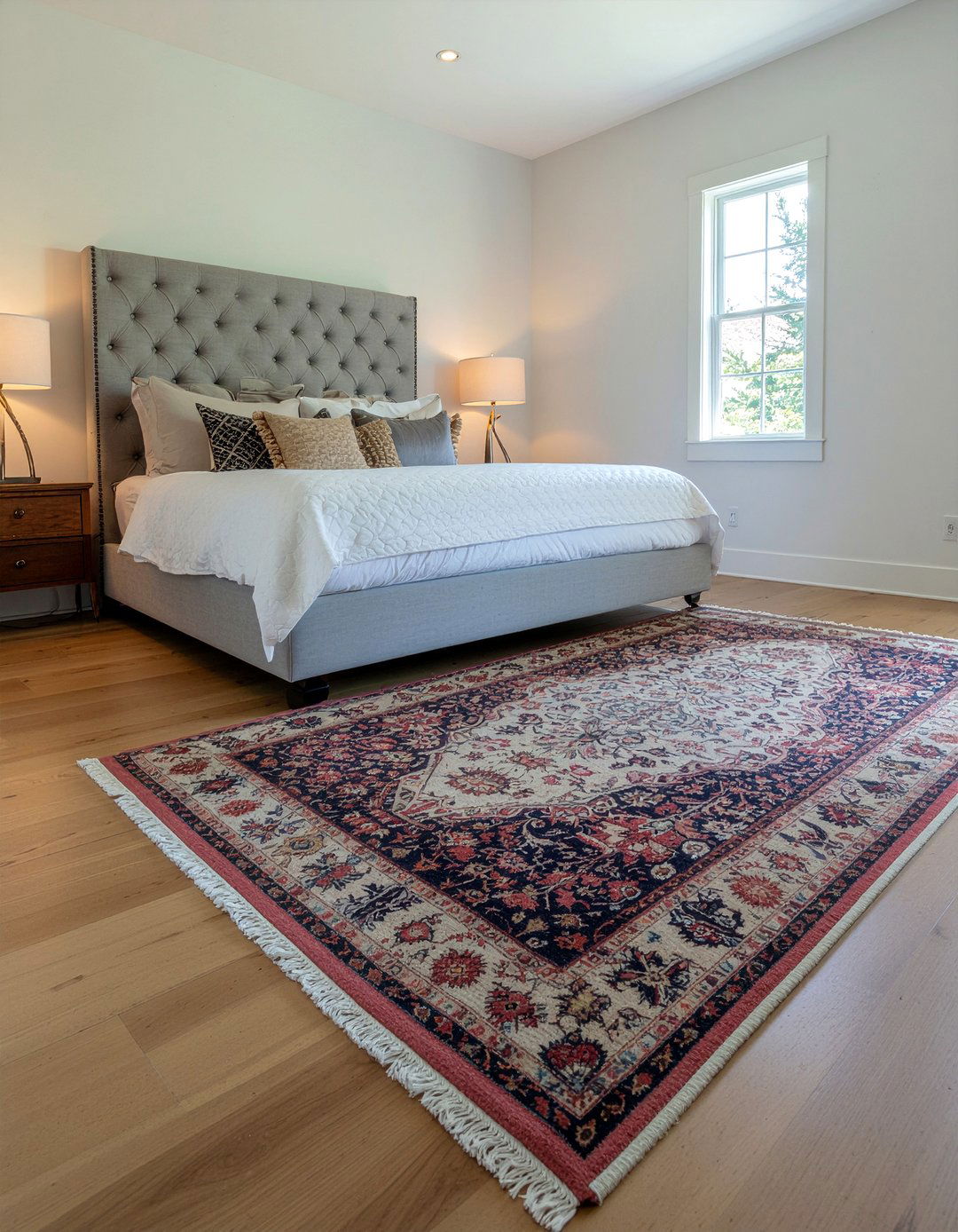 Hand tufted rug - 30 bedroom rugs