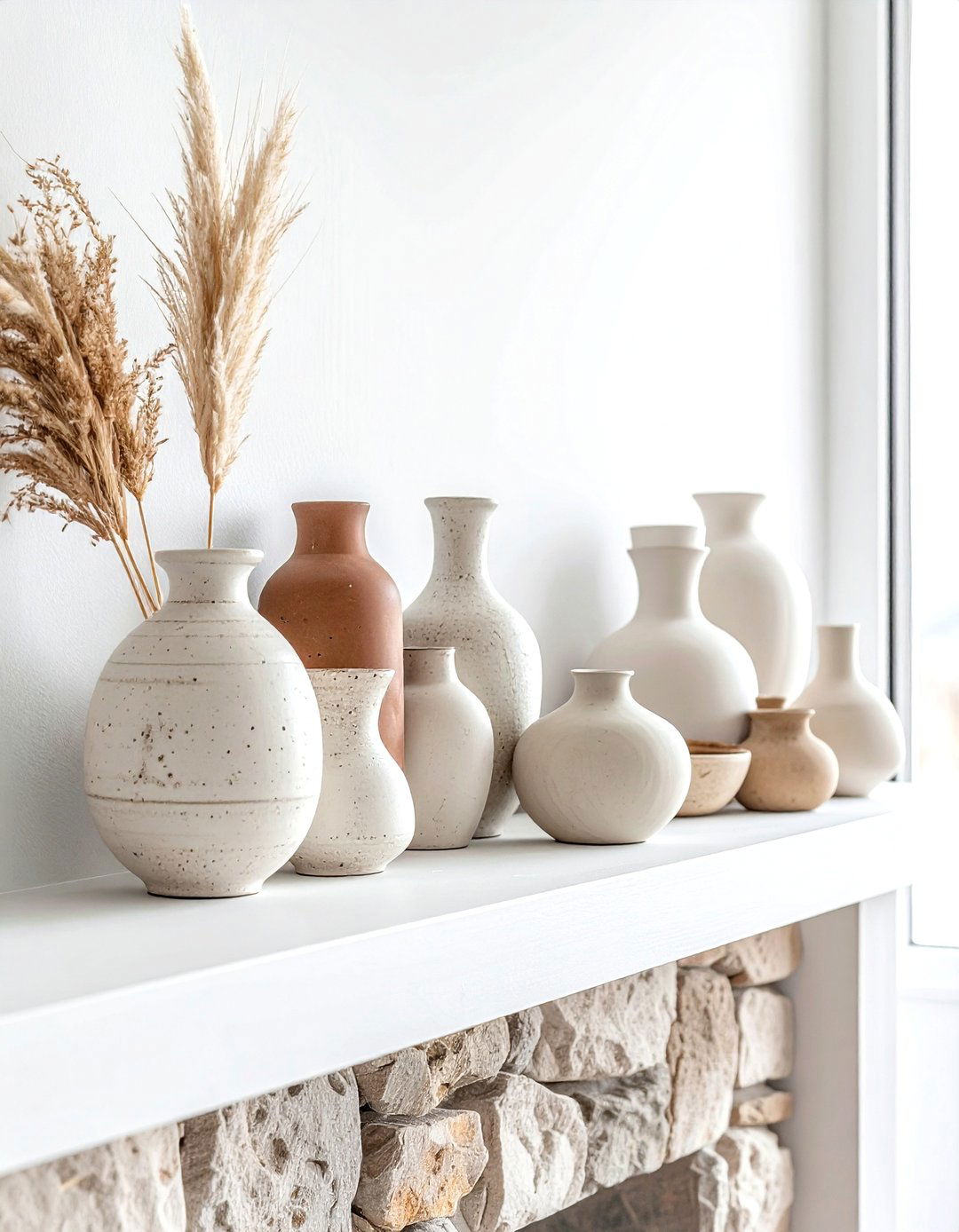 Handcrafted Ceramic Vases - 30 quiet luxury decor ideas