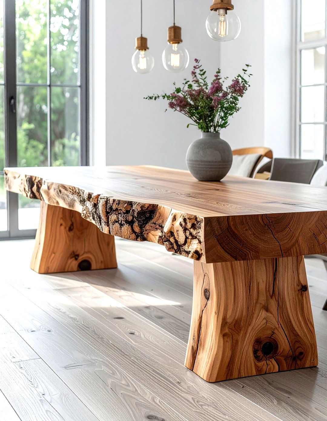 Handcrafted Wood Bench - 30 Southwestern dining room ideas