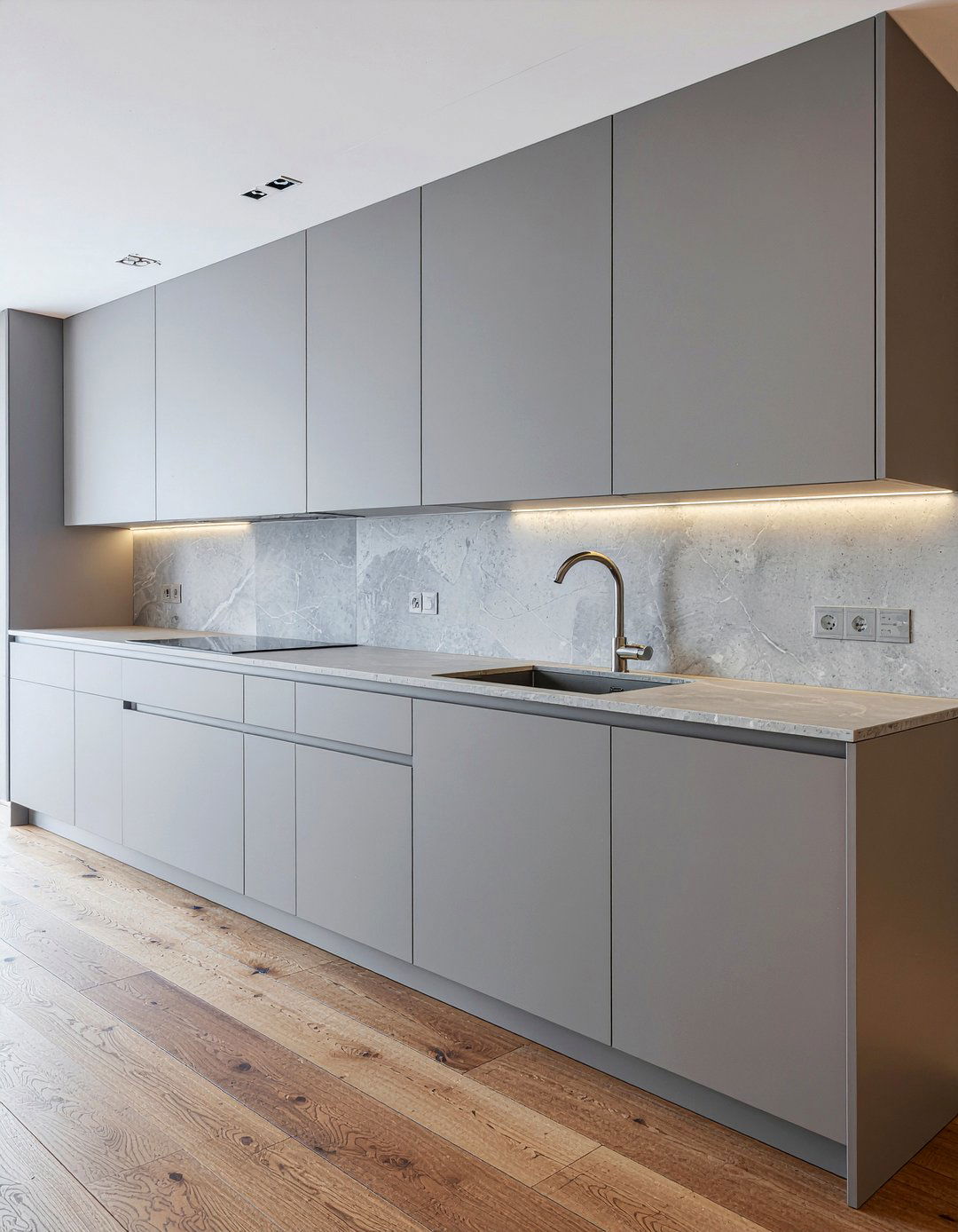 Handleless Kitchen Cabinet - 30 modern kitchen ideas