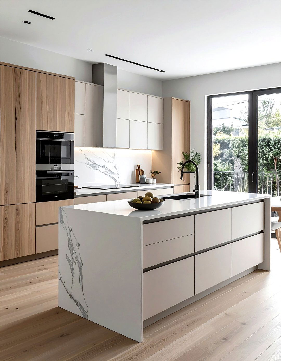 Handleless Kitchen Cabinets - 30 GE Profile kitchen ideas