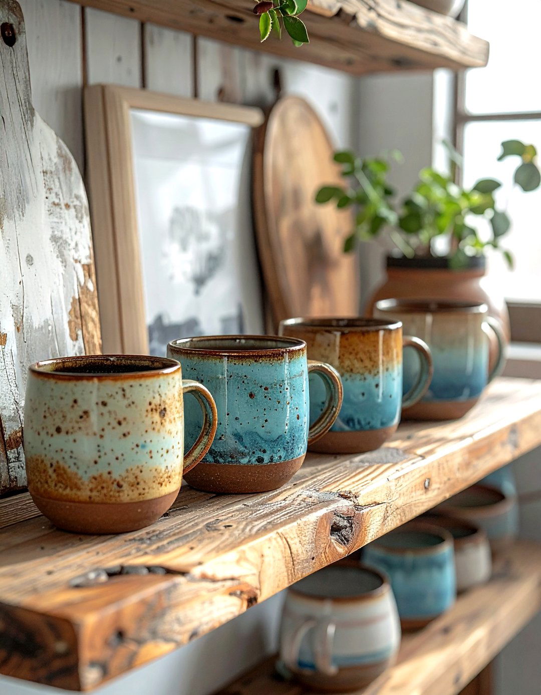 Handmade Coffee Mugs - 30 pottery decor ideas