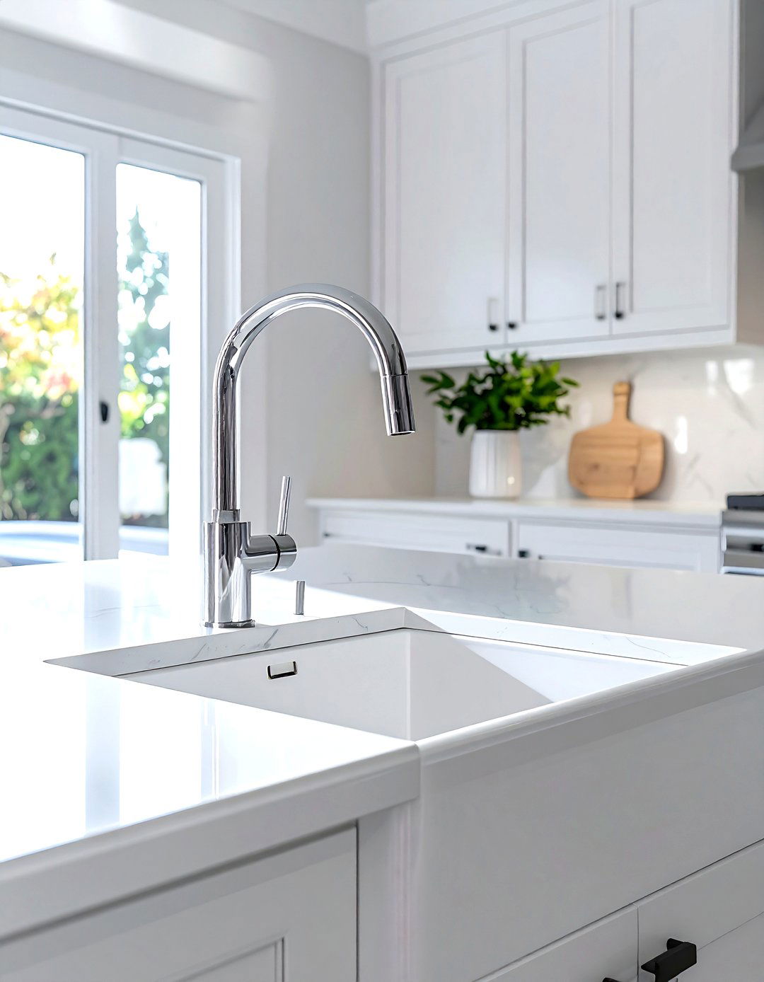 Hands Free Kitchen Faucet - 30 kid-friendly kitchen ideas