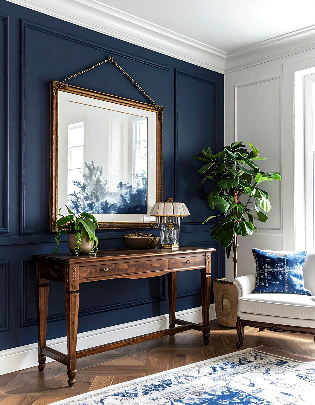 Hanging Art With Chains - 30 picture rail ideas