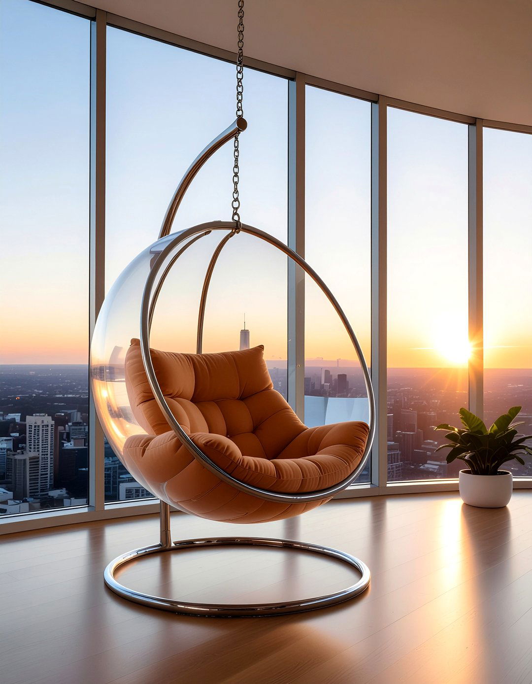 Hanging Bubble Chair Living Room - 30 living room ball chair ideas
