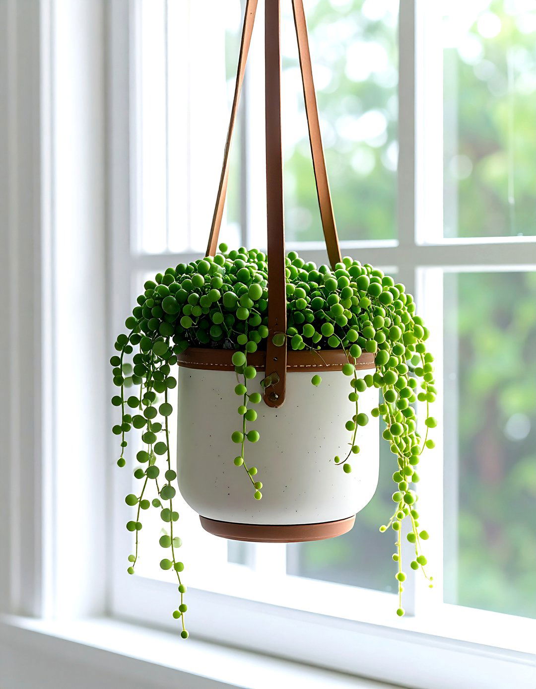 Hanging Ceramic Pot - 30 ceramic planter ideas