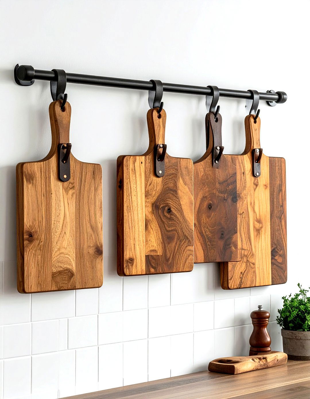 Hanging Cutting Board Kitchen Wall - 30 kitchen cutting board display ideas