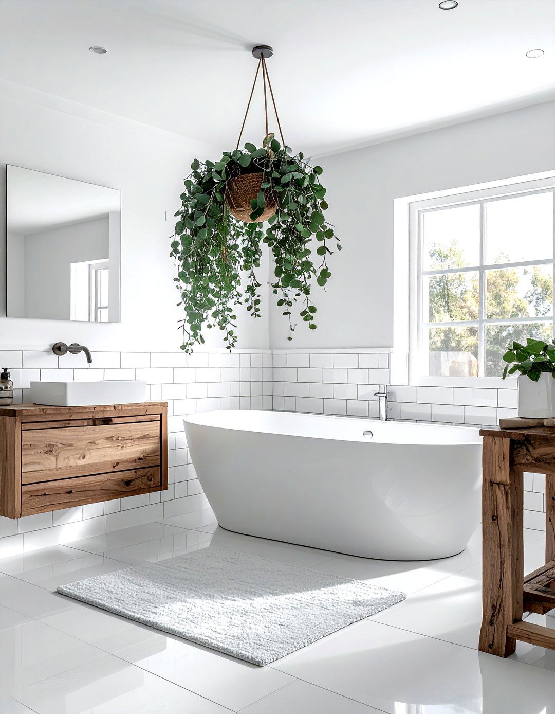 Hanging Eucalyptus - 30 wall decor ideas