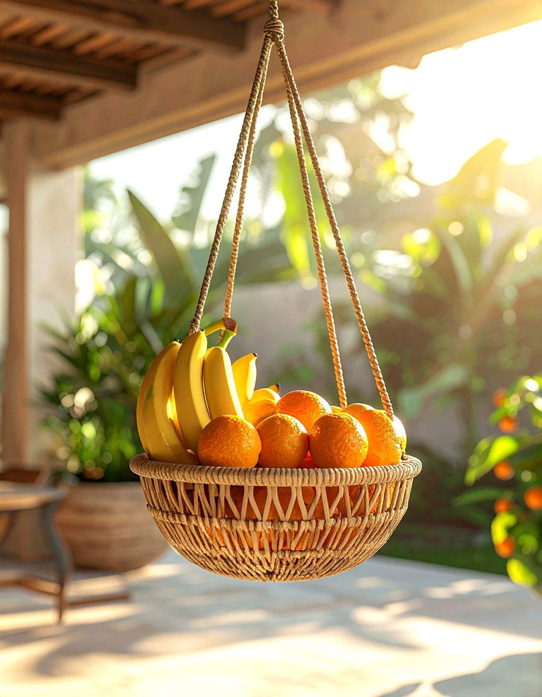 Hanging Fruit Basket For Ceiling - 30 kitchen organization hacks