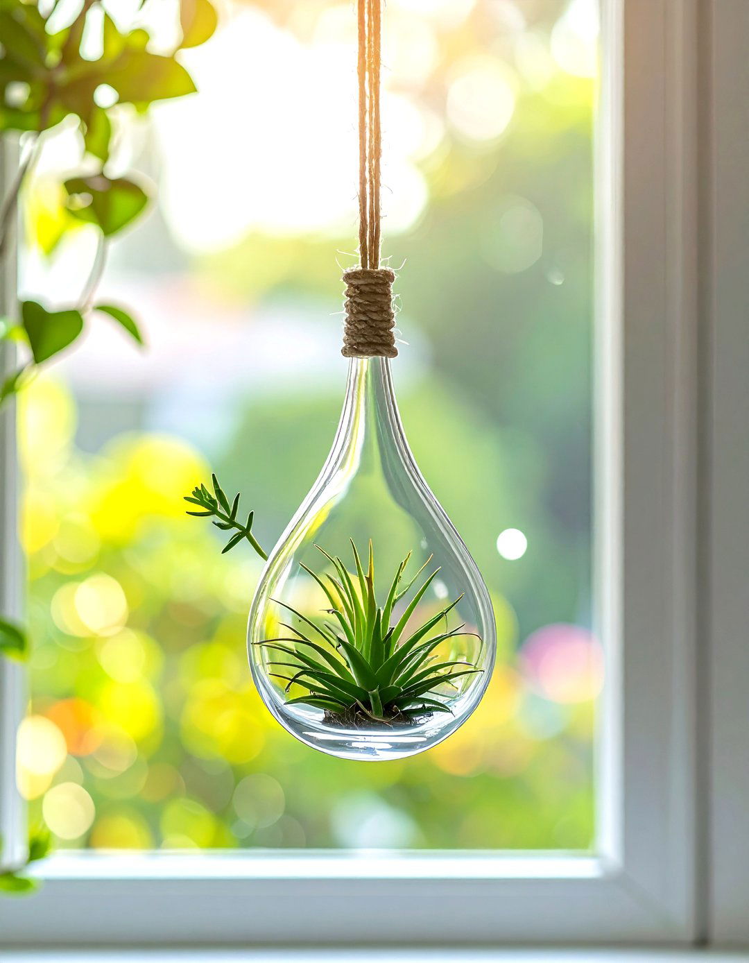 Hanging Glass Vase - 30 vase styling ideas