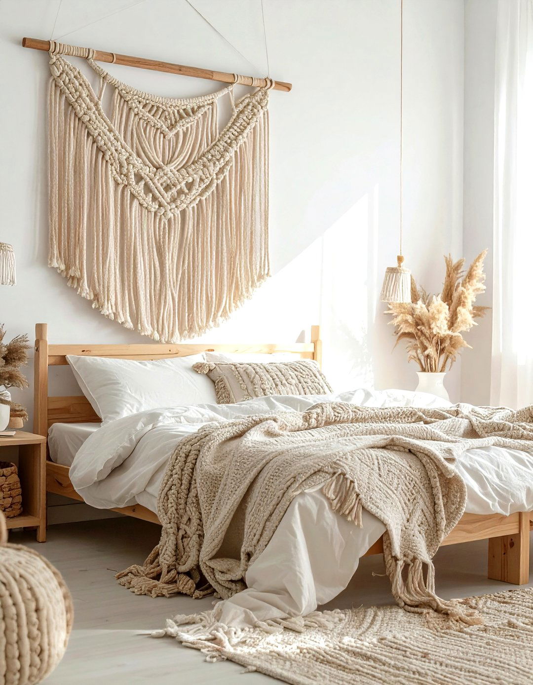 Hanging Macrame Art - 30 conversation starter decor ideas