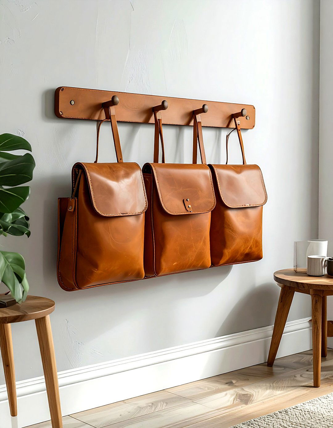 Hanging Magazine Rack - 30 living room magazine rack ideas