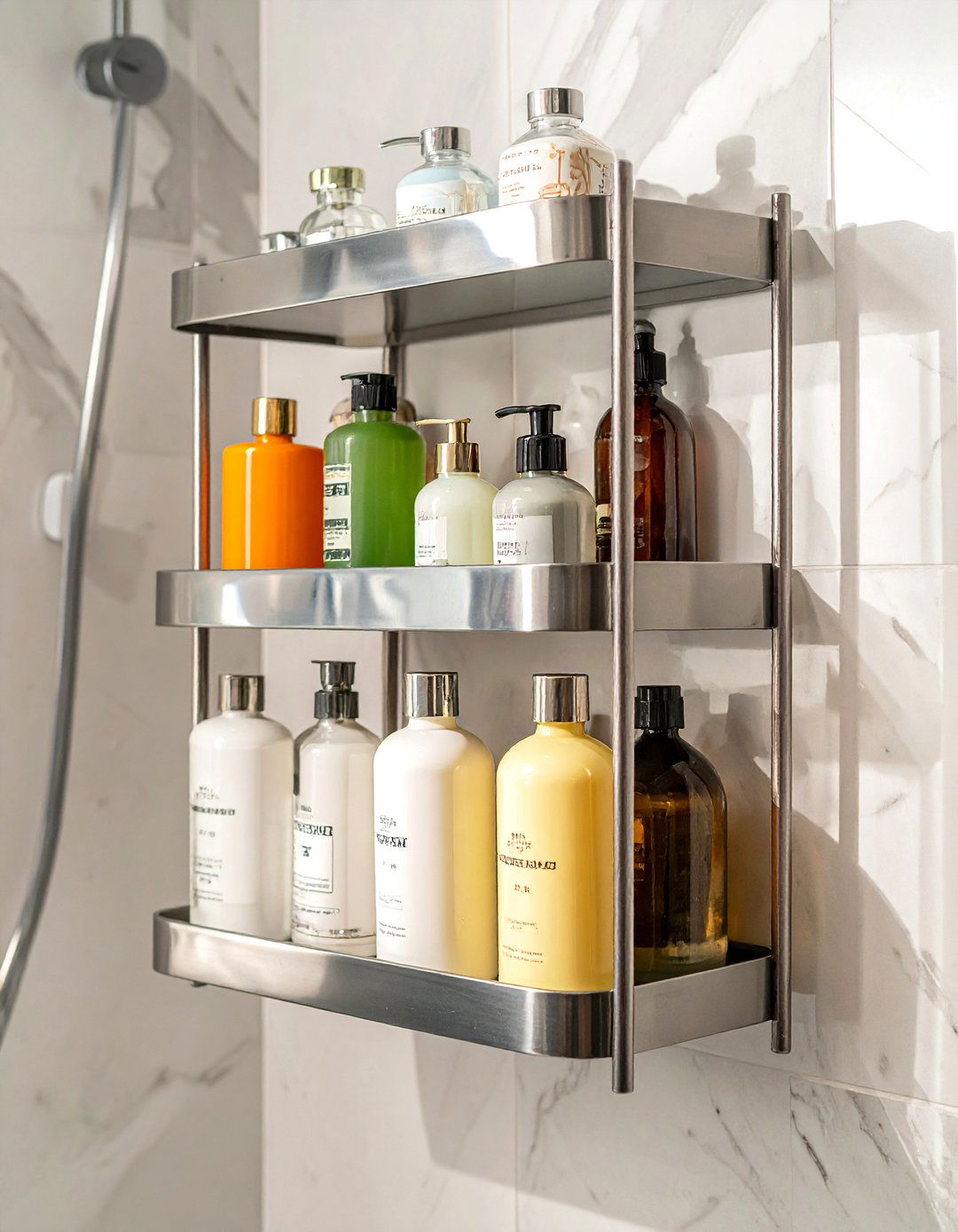 Hanging bathroom organizer - 30 bathroom registry ideas