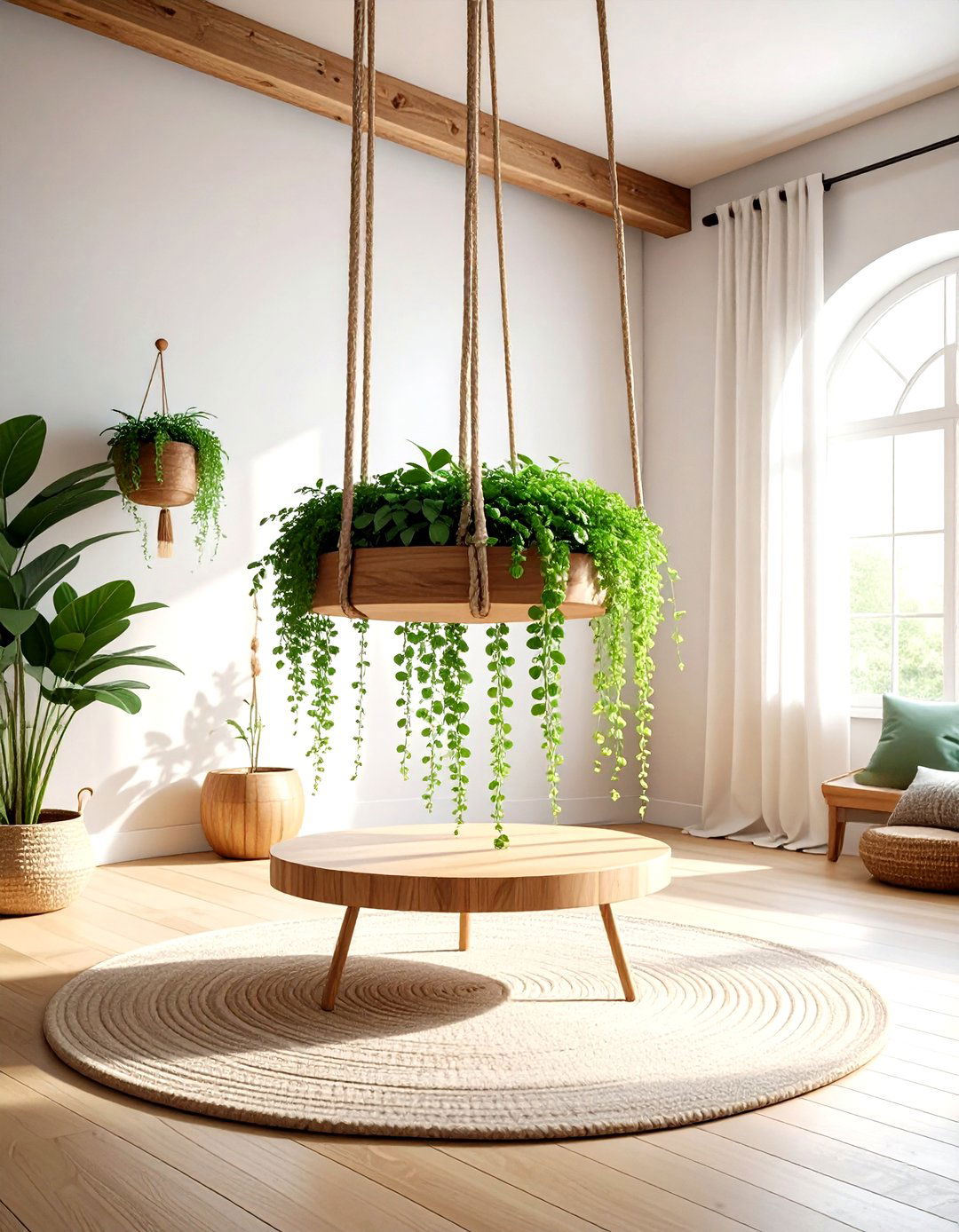 Hanging plant shelf - 30 plant shelf ideas