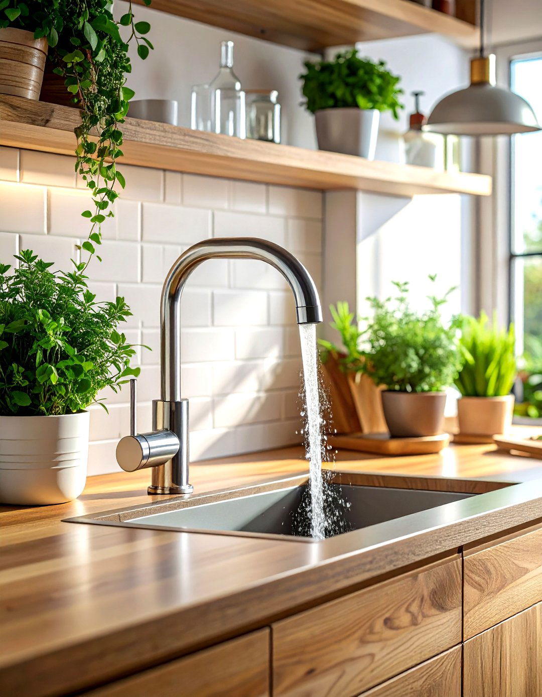 Hansgrohe EcoSmart Kitchen Tap - 30 Hansgrohe kitchen ideas