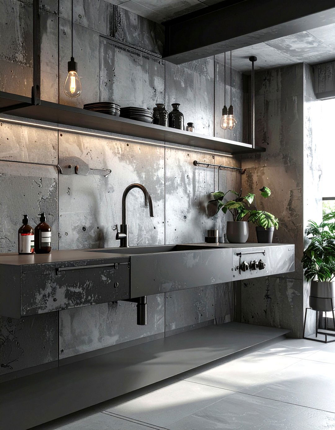 Hansgrohe Industrial Style Faucet - 30 Hansgrohe kitchen ideas