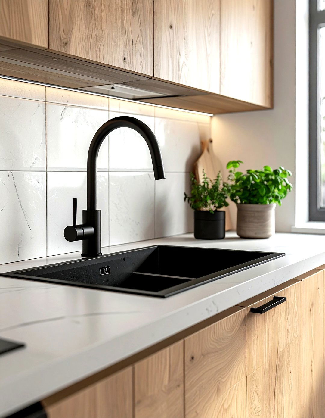 Hansgrohe Matte Black Faucet - 30 Hansgrohe kitchen ideas