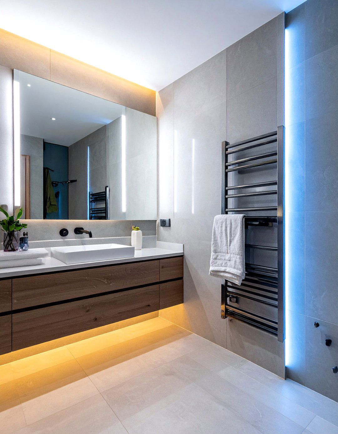 Hardwired towel warmer - 30 towel warmer ideas