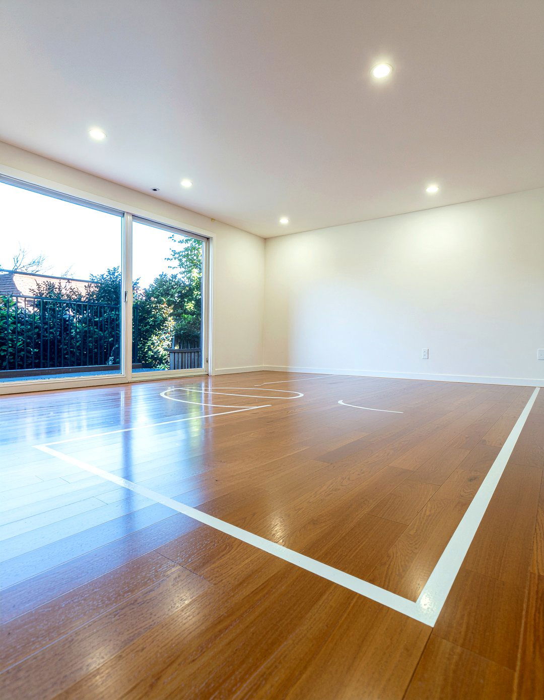 Hardwood Court Flooring - 30 basketball bedroom ideas